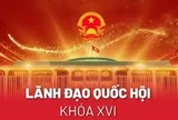 Lãnh đạo và các Ủy viên Ủy ban Thường vụ Quốc hội khóa XVI