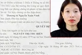 Quyết định truy tìm Nguyễn Thị Thu Hiền SN 1979