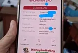 Phát sinh giao dịch chuyển khoản chứa nội dung hoặc ký tự sau, người dân cần trình báo công an ngay