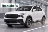 Kia Sonet đời mới lộ diện rõ nét hơn trên đường với thay đổi lớn nhất từ thiết kế đầu xe và khung gầm