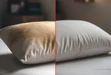 5 cách vệ sinh ruột gối bông hết sạch vết ố vàng