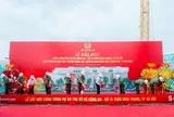 Ông Nguyễn Bá Dương xuất hiện tại Lễ cất nóc trụ sở Bộ Công an