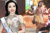 Á hậu thừa nhận ném đá vào nhà bạn tham gia cuộc thi Hoa hậu gì?