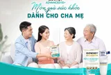 IsoWhey Advanced 55+ món quà dinh dưỡng gửi tặng cha mẹ!