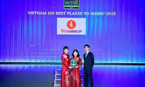 Vingroup thăng hạng trong Top 10 Nơi làm việc tốt nhất Việt Nam năm 2025