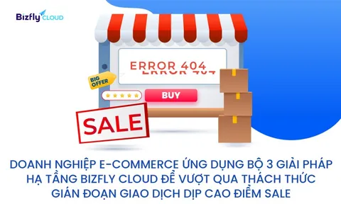 Cách doanh nghiệp e-commerce và thách thức gián đoạn giao dịch dịp cao điểm sale
