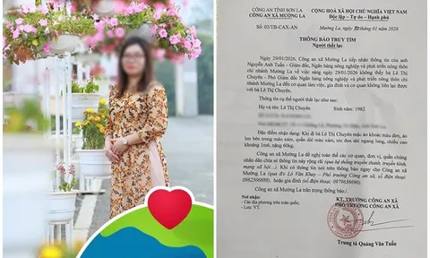 Xôn xao thông báo tìm nữ phó giám đốc ngân hàng mất liên lạc 2 ngày qua