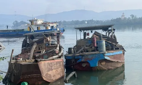Vụ hút cát lậu trên sông Gianh: Giám đốc Công ty TNHH Tùng Cát liên quan thế nào?