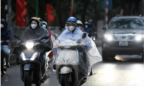Mưa rét tràn về miền Bắc, có nơi dưới 14°C
