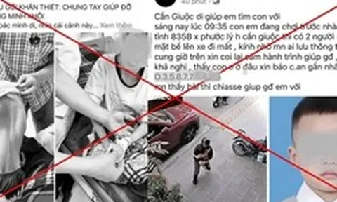 Cảnh báo nóng: Dàn dựng bắt cóc trẻ em để kêu gọi từ thiện, sự thật gây phẫn nộ