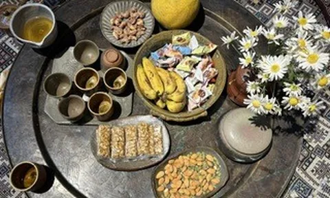 Uống trà giữa trời Âu