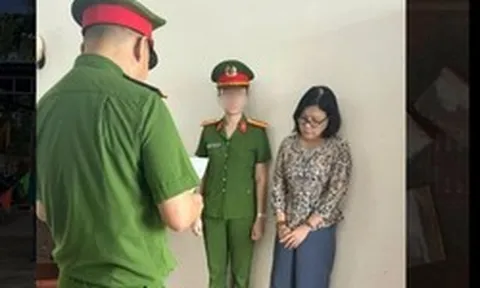 Thi hành lệnh bắt tạm giam Nguyễn Thị Thu Hương SN 1969