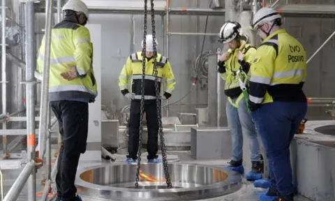 Nơi giữ nhiên liệu hạt nhân đã qua sử dụng an toàn trong 100.000 năm