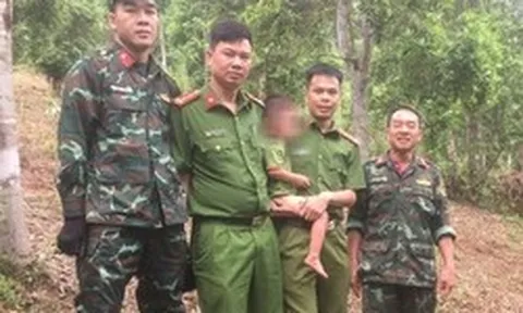 Cháu bé 3 tuổi được tìm thấy một mình trong rừng sau 18 giờ mất tích