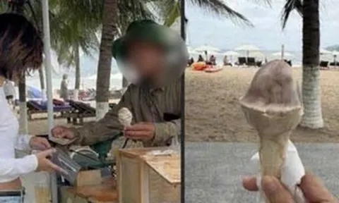 Bán que kem 100.000 đồng cho khách Thái, người bán hàng rong ở Nha Trang bị xử phạt