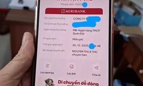 Phát sinh giao dịch chuyển khoản chứa nội dung hoặc ký tự sau, người dân cần trình báo công an ngay