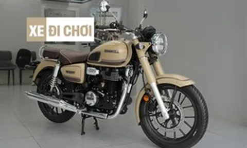 Mô tô cho dân chơi Honda CB350C về Việt Nam: Máy to hơn SH 350i, nguồn gốc nhập khẩu khiến nhiều người bất ngờ