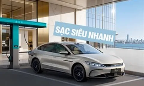 Sedan điện BYD có công nghệ sạc siêu nhanh được đăng ký tại Việt Nam, dễ ra mắt vào cuối năm nay cùng hệ thống trạm sạc