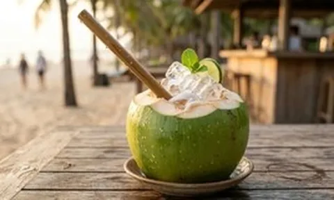 Khuyến cáo khi uống nước dừa trong những ngày hè