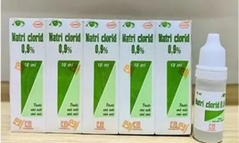 Thu hồi lô thuốc nhỏ mắt Natriclorid 0,9% không đạt chất lượng trên toàn quốc