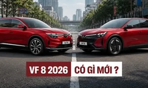 VinFast VF 8 thế hệ mới khác gì đời trước, 30 giây nhìn qua bảng này biết ngay câu trả lời