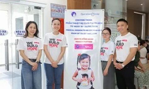 Phép màu từ sự chung tay của AVAKids và Operation Smile: Không để nụ cười nào bị bỏ lại phía sau