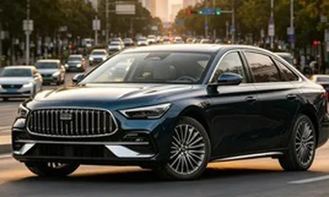 Một hãng xe Trung Quốc đang bán tại Việt Nam ra mắt mẫu sedan mới: Giá bán sau ưu đãi quy đổi chưa tới 400 triệu đồng, tiêu thụ nhiên liệu chỉ 2L/100km