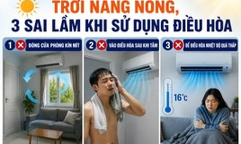 3 sai lầm khi bật điều hòa gây đau đầu, mệt mỏi, nguy cơ đột quỵ