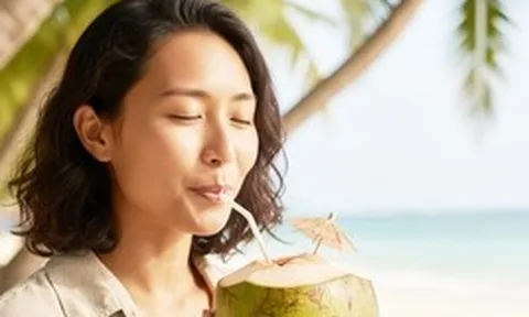 Uống nước dừa giải nhiệt ngày nóng: Sai lầm tai hại nhiều người mắc phải