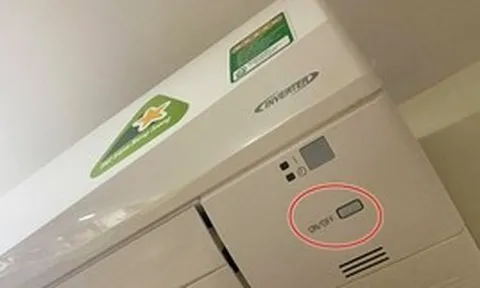 1 nút ẩn giúp bật điều hòa không cần dùng điều khiển