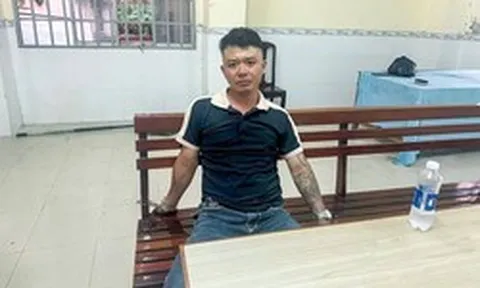 Cảnh sát bắt Huỳnh Văn Huynh SN 1995 sau gần 1 tiếng xác định được vị trí