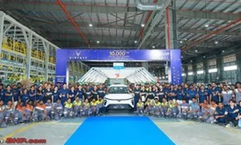 VinFast của tỷ phú Phạm Nhật Vượng vừa đạt cột mốc chưa từng có: Xuất xưởng chiếc xe điện thứ 10.000 tại thị trường ô tô lớn thứ 3 thế giới