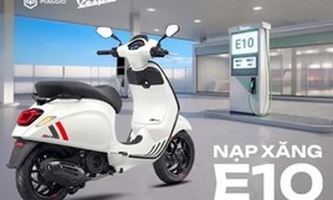 Piaggio Việt Nam khẳng định toàn bộ xe Vespa, Piaggio hiện nay tương thích hoàn toàn với xăng E10