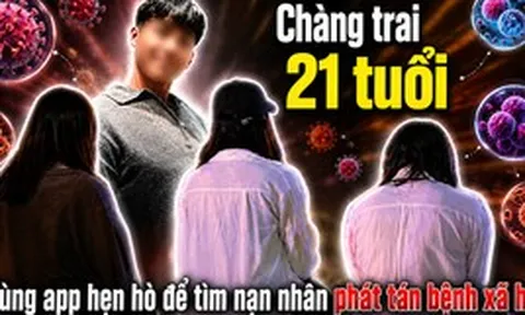 Phát hiện mắc nhiều bệnh xã hội, chàng trai 21 tuổi dùng app hẹn hò làm 1 việc khiến ai cũng rùng mình