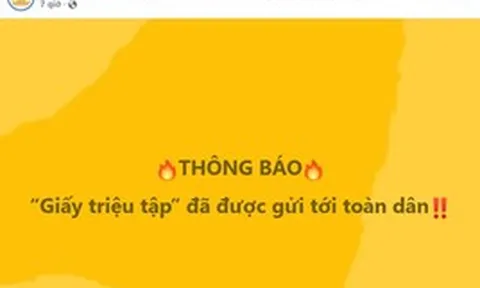 Cục An ninh mạng và phòng, chống tội phạm sử dụng công nghệ cao đã gửi "giấy triệu tập" tới toàn dân: Chuyện gì đây?