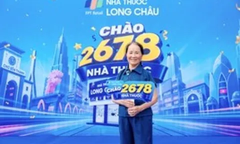 Long Châu đạt 2.678 nhà thuốc toàn quốc, trở thành điểm tựa sức khỏe vững chắc cho hàng triệu gia đình
