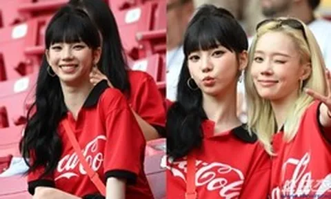Đại mỹ nhân Karina đi xem World Cup bị soi xét từng ly từng tí, chính chủ phải lên tiếng giải thích ngay