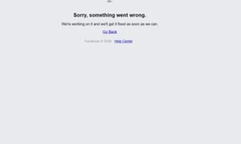HOT: Facebook và Messenger bất ngờ "sập" trên diện rộng, người dùng Việt ngơ ngác vì bị văng ứng dụng