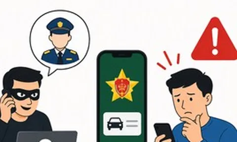 Cảnh giác thủ đoạn giả danh cán bộ đăng kiểm hỗ trợ tích hợp giấy tờ xe trên VNeID để chiếm đoạt tài sản