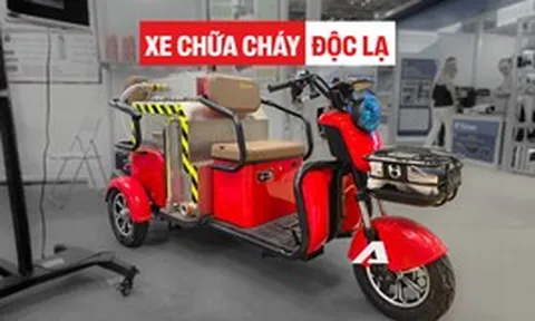Soi xe chữa cháy điện mini tại TP.HCM: Dễ luồn lách trong hẻm nhỏ, lắp sẵn bồn nước 190 lít, triển khai trong vòng 35 giây