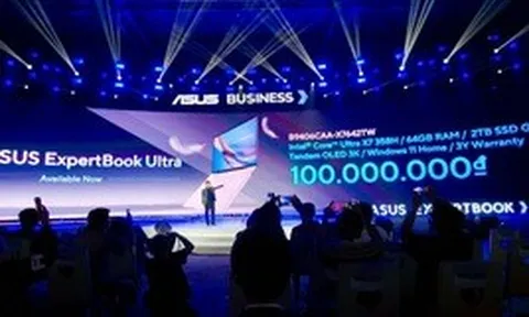 100 triệu đồng cho một chiếc laptop doanh nghiệp: Vì sao ASUS tự tin đưa ExpertBook Ultra lên mức giá này?