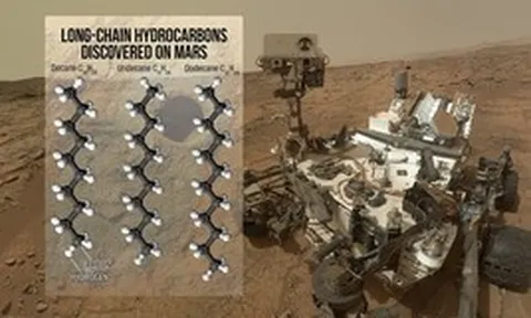 Xe tự hành của NASA tìm thấy hợp chất hóa học hữu cơ phức tạp nhất từng được phát hiện trên Sao Hỏa