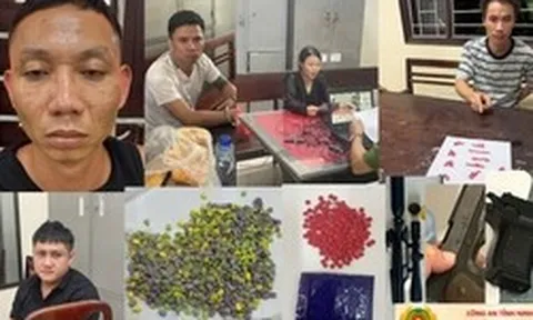 Các mũi trinh sát đồng loạt khám xét, bắt Vũ Văn Bốn SN 1986 cùng 93 đối tượng