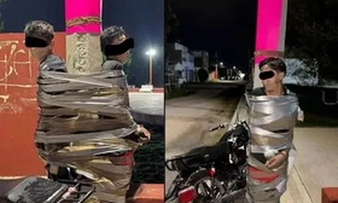 Tự bắt trộm rồi trói vào cột đèn, người đàn ông nhận cái kết "không ai ngờ tới"