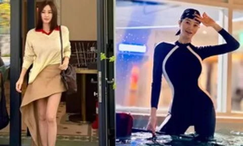 Nữ thần sexy bậc nhất Hàn Quốc lại khiến dân tình khó tin, body U60 cỡ này thì ai làm lại