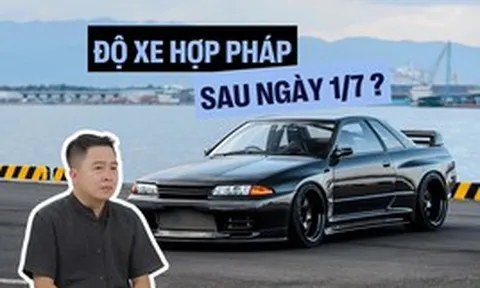Độ xe thả ga sau 1/7: Cẩn thận ‘tiền mất, tật mang’ chỉ vì hiểu sai luật mới