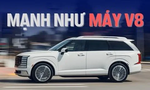 Hyundai đã làm gì để Palisade Hybrid máy 2.5L mạnh như Hummer H2 có động cơ V8?