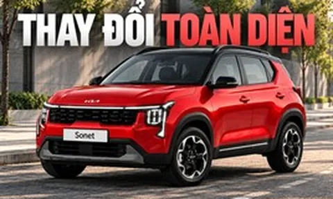 Kia Sonet thế hệ mới tiếp tục lộ diện: Nâng cấp toàn diện khung gầm, màn hình kép 12,3 inch, hứa hẹn có bản hybrid