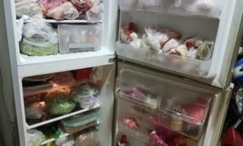 Lời khuyên cho những gia đình mua đồ sạch ở quê cấp đông tủ lạnh dùng dần