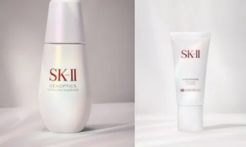 Tỏa sáng rạng rỡ từ sâu bên trong với bộ sản phẩm dưỡng sáng da của SK-II